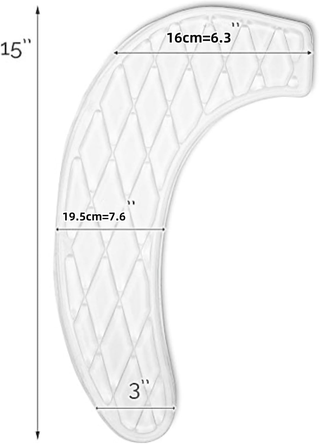 Gel Toilet Seat Cushion Washable Toilet Seat Cover,Padded Riser Cushion for Toilets & Commode Chair Reusable Adhesive Donut Pad U-Shape for Family