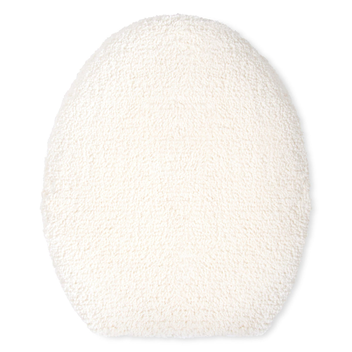 TOWN & COUNTRY EVERYDAY Ultra Plush Solid Tufted Toilet Lid Cover, Soft and Absorbent, Non-Slip Cover, Machine Washable, Aqua Blue, 18"x19"