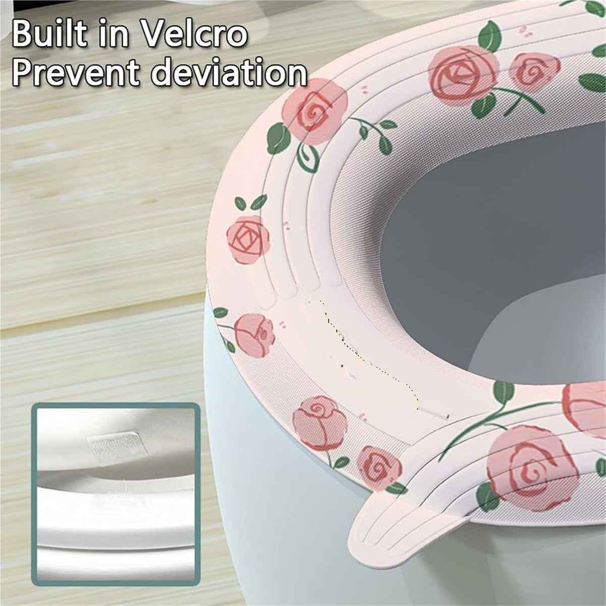 Waterproof toilet seat cushion All year round universal ring foam silicone pad Summer Toilet Seat Cover Pads