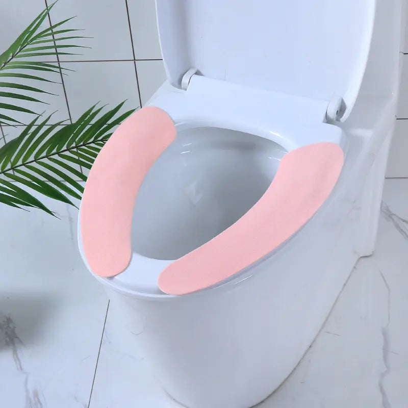8pcs Toilet seat cushion, washable disposable, reusable, toilet seat cushion sticker