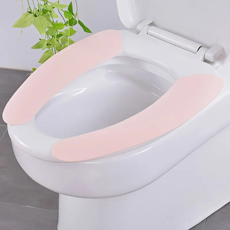 8pcs Toilet seat cushion, washable disposable, reusable, toilet seat cushion sticker
