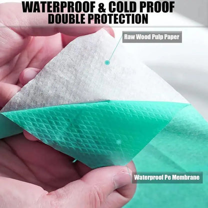 30 Packs Tear-Free Toilet Seat Covers Disposable for Adults and Kids, 16x24 Inch Waterproof Non-Slip Disposable Toilet Seat Cover for Travel, Public Toilet, Outdoors (Individual Package)