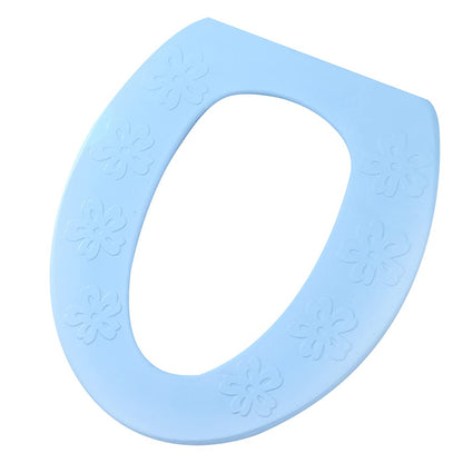 HERCHR Toilet Seat Cover, Bathroom Soft Toilet Seat Covers Pad Universal Toilet Seat Cushion Washable and Comfortable Toilet Seat Cover Pads(2#Green)
