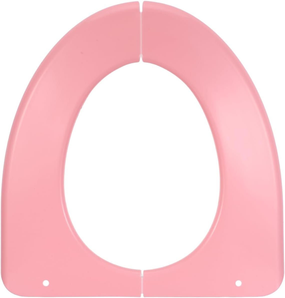 Portable Waterproof Toilet Seat Cushion Foldable Washable Bathroom Toilet Cover Pad with Non-Slip Backing for Home Office Travel 15.35X14.96In