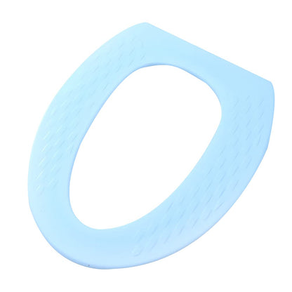 HERCHR Toilet Seat Cover, Bathroom Soft Toilet Seat Covers Pad Universal Toilet Seat Cushion Washable and Comfortable Toilet Seat Cover Pads(2#Green)