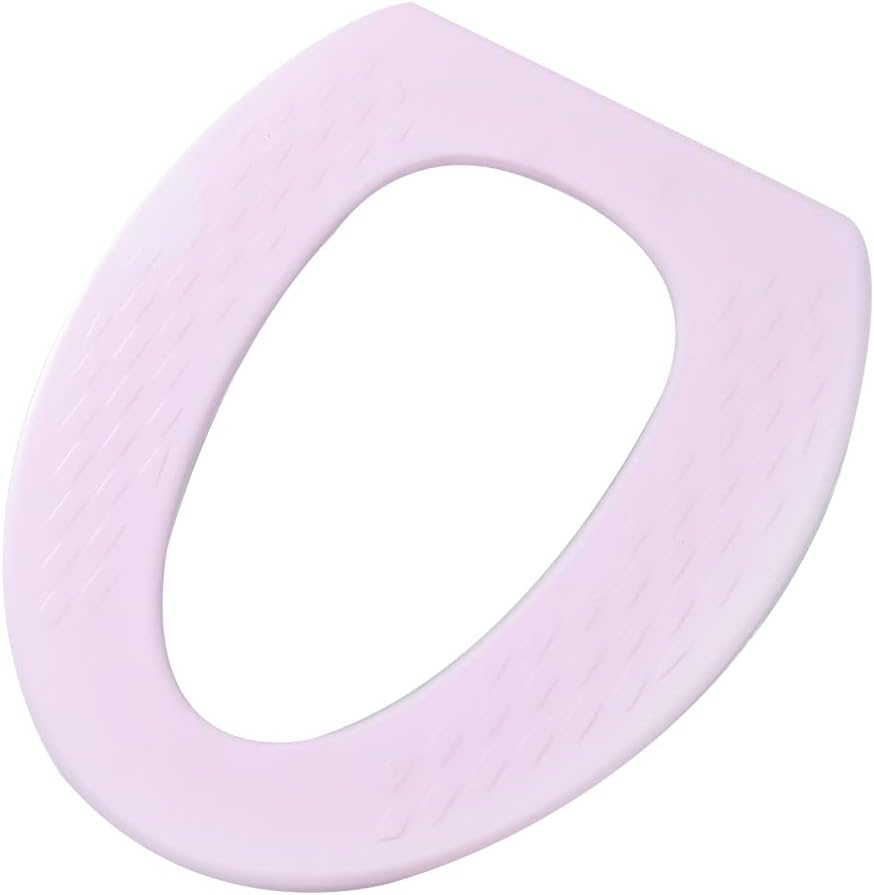 HERCHR Toilet Seat Cover, Bathroom Soft Toilet Seat Covers Pad Universal Toilet Seat Cushion Washable and Comfortable Toilet Seat Cover Pads(2#Green)