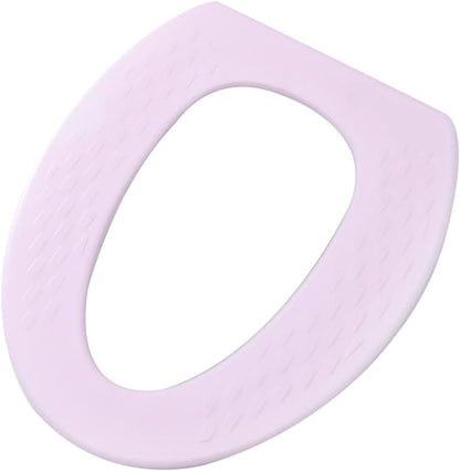 HERCHR Toilet Seat Cover, Bathroom Soft Toilet Seat Covers Pad Universal Toilet Seat Cushion Washable and Comfortable Toilet Seat Cover Pads(2#Green)