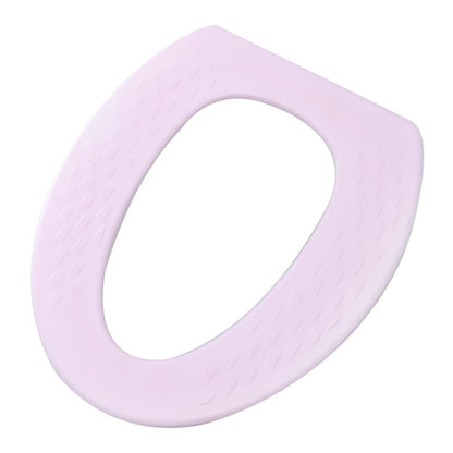 HERCHR Toilet Seat Cover, Bathroom Soft Toilet Seat Covers Pad Universal Toilet Seat Cushion Washable and Comfortable Toilet Seat Cover Pads(2#Green)
