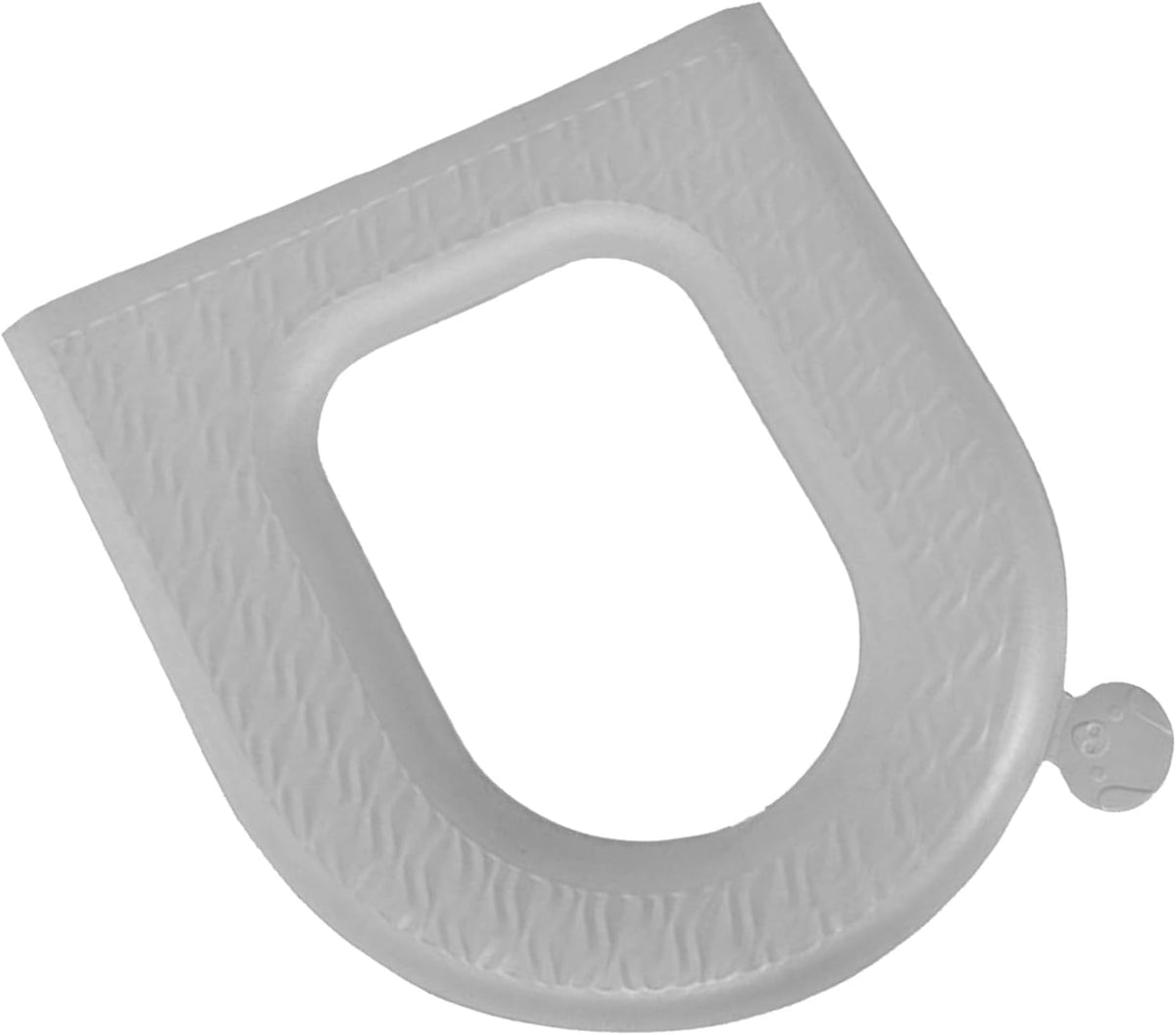 Quick Dry Toilet Seat Cushion EVA Material Thickened Padded Comfort for Elderly Adults Home Bathroom Travel Use Fast Drying Surface Reduces Dampness After Cleaning Easy Wipe Water