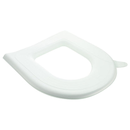 Toilet Seat Cushion Self-Adhesive Pad Thick Eva Bathroom Cushion for Comfort Stylish Design for Winter Use Non-Slip for Elderly Care Green U-Shaped