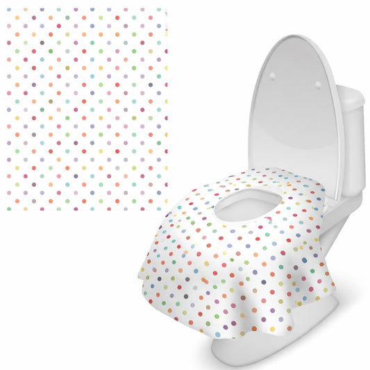 Purple Papers 32 Pcs Baby Training Seat Covers Disposable for Toddlers & Adults, Extra Large Waterproof, Portable Package for Travel, Kids Potty Training