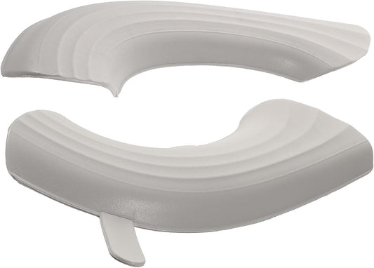 PRETYZOOM 2 Pairs Waterproof Toilet Seat Pads with Adhesive Backing, Soft Eva Material, Comfortable and Not Easily Broken, Bathroom Toilet Seat Cushions Warmer for Seasons Use