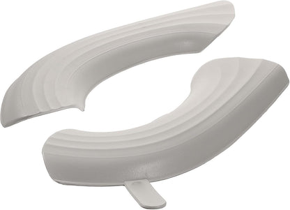 Angoily 2 Pairs Waterproof Toilet Seat Cushions with Adhesive Pads Eva Material Bathroom Toilet Seat Covers Practical and Sturdy for Home and Travel Use
