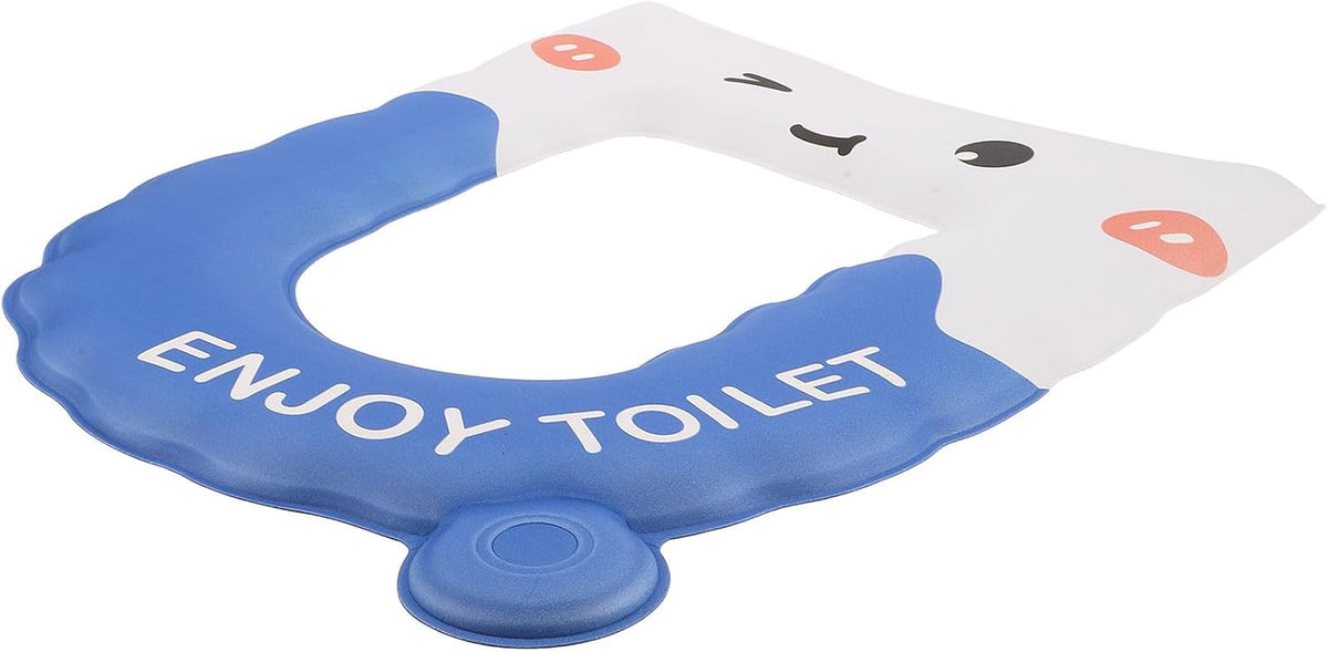 Didiseaon Thicker Eva Toilet Seat Cushion with Adhesive for Home Use Washable Reusable Bathroom Pad Providing Comfort Warmth Protection and Pressure Relief in Winter