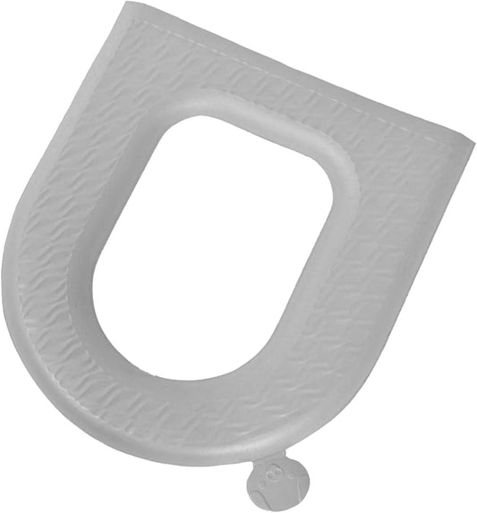 Quick Dry Toilet Seat Cushion EVA Material Thickened Padded Comfort for Elderly Adults Home Bathroom Travel Use Fast Drying Surface Reduces Dampness After Cleaning Easy Wipe Water