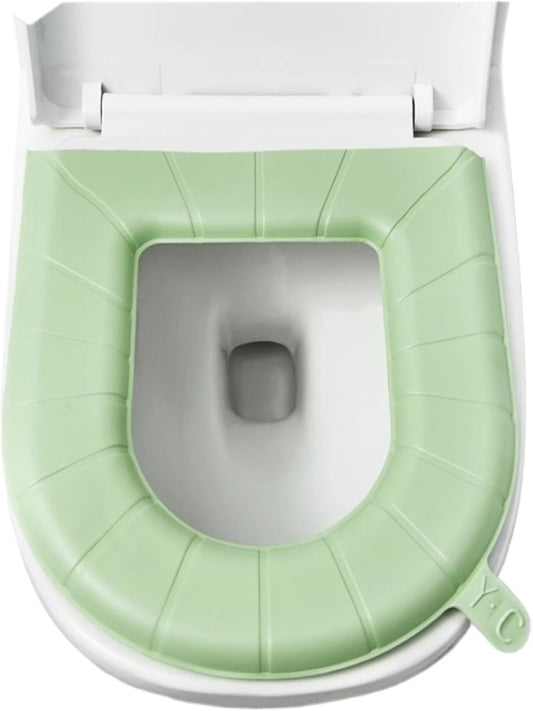 Sticky Toilet Mat EVA Waterproof Closestool Seat Pad Washable Household WC Covers Bathroom Accessories