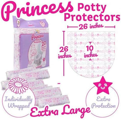 Disposable Toilet Seat Covers 20 Pk, Extra Large Waterproof, Potty Training