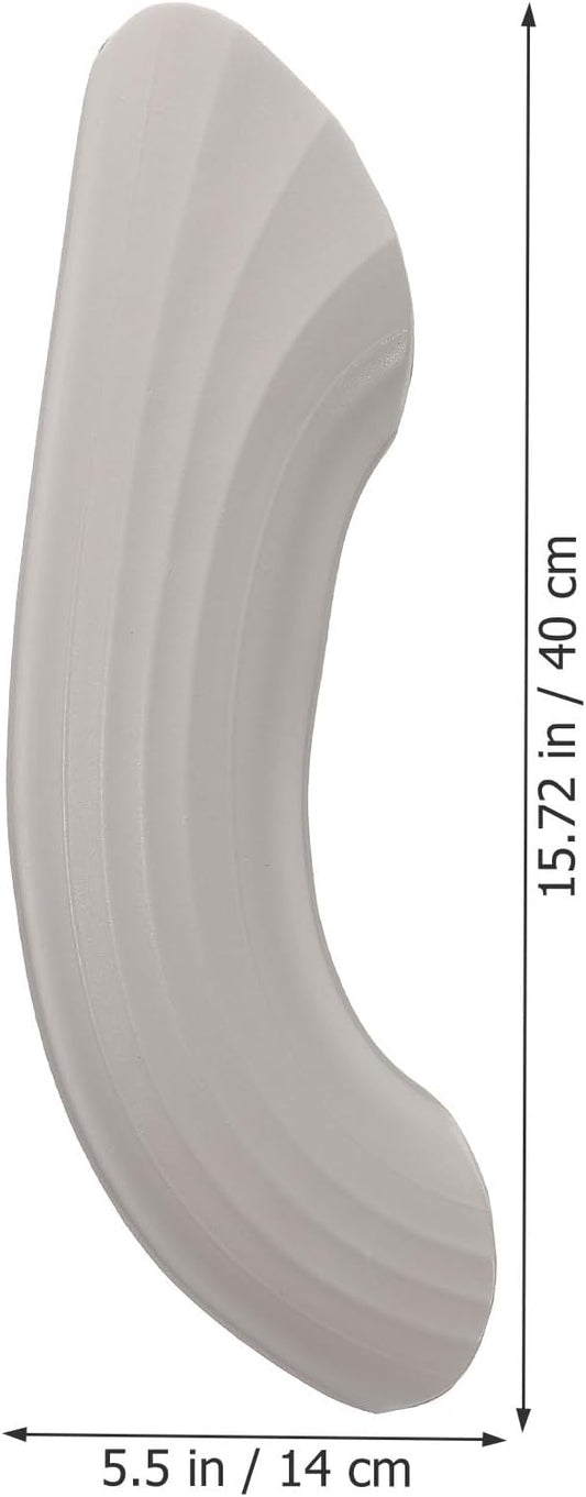 2 Pairs Waterproof Eva Toilet Seat Pad Cushion Cover Comfortable and Sturdy Toilet Seat Warmer Portable Adhesive for Bathroom Use Suitable for Adults