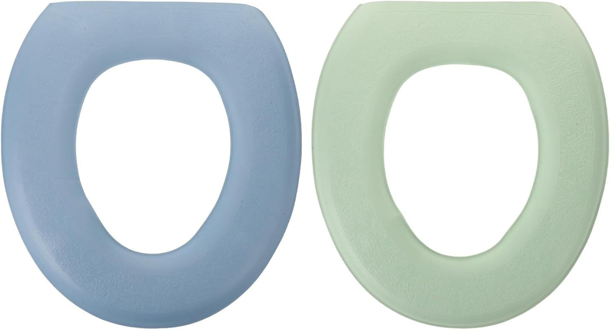 Generic 2pcs Adhesive Toilet Seat Covers Waterproof Eva Pad Seat Cushion For Bathroom Toilet Commercial Travel Hotel Room Accessory