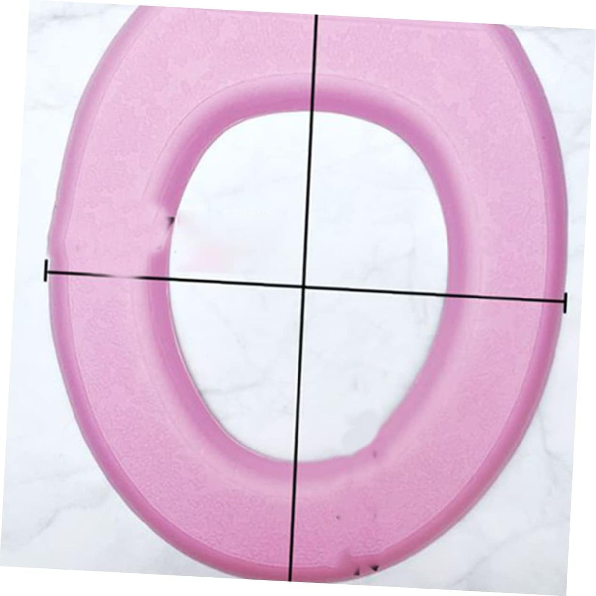 2Pcs EVA O-Shaped Toilet Seat Cover Pads for Home Bathroom