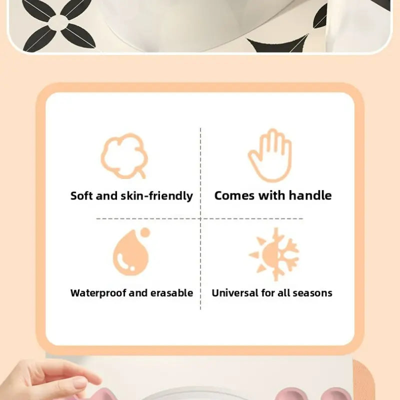 New Fragrance Toilet Seat Pad, All-Seasons Universal Fit, Home Use Sticky Waterproof No-Wash Toilet Cover, Convenient and Hygienic
