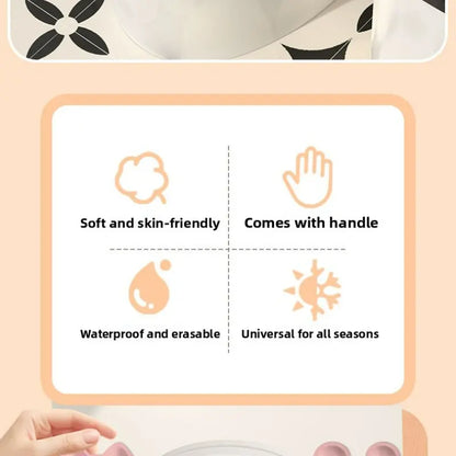 New Fragrance Toilet Seat Pad, All-Seasons Universal Fit, Home Use Sticky Waterproof No-Wash Toilet Cover, Convenient and Hygienic