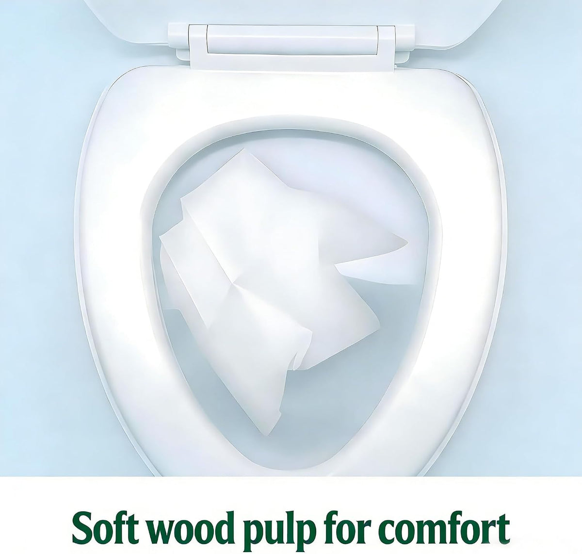 Toilet Seat Covers, 20-Pack Disposable Flushable Travel Covers