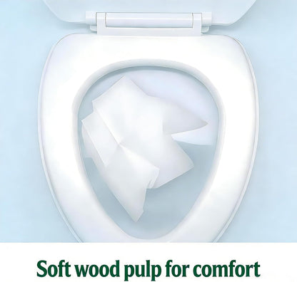 Toilet Seat Covers, 20-Pack Disposable Flushable Travel Covers
