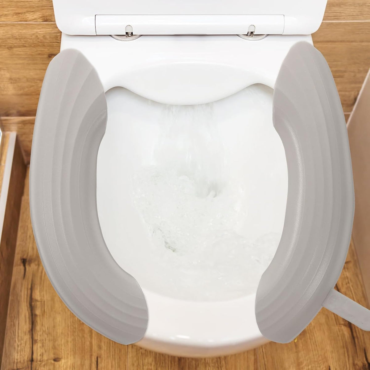 2 Pairs Waterproof Eva Toilet Seat Pad Cushion Cover Comfortable and Sturdy Toilet Seat Warmer Portable Adhesive for Bathroom Use Suitable for Adults