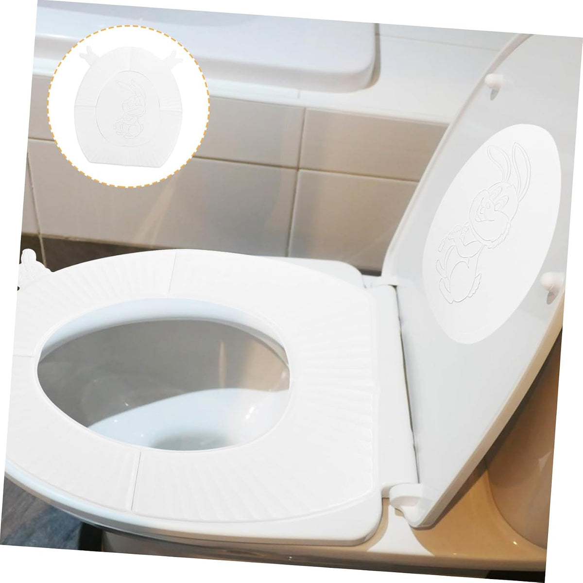 Eva Toilet Seat Pad Cover Seat Soft Close Warm Cover Adhesive Pad Toilet Lid Cushion