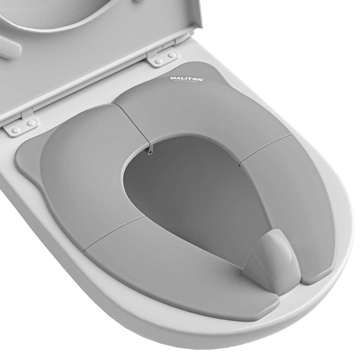 Maliton Foldable Travel Potty Training Seat for Toddlers, Green Frog