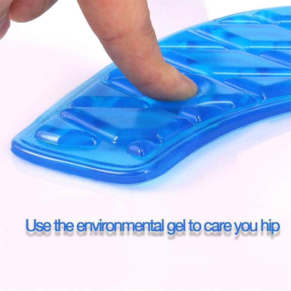 Gel Toilet Seat Cover, Toilet Seat Cushion, Toilet Cover Portable and Washable Toilet Seat Cover Universal, Washable, for Standard U Shape Toilet Seats (Blue)
