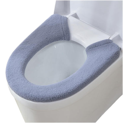 Warm Toilet Seat Cover Washable Bathroom Closestool Pad Mat