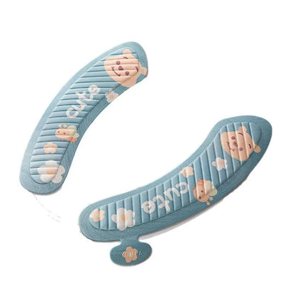 Universal Waterpoof Toilet Seat Cover Cartoon Soft Closestool Mat Washable Cute Sticky Pad Bathroom