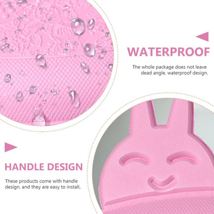 Kisangel 2pcs Blue Eva Waterproof Toilet Seat Cushion Pad Simple Reusable