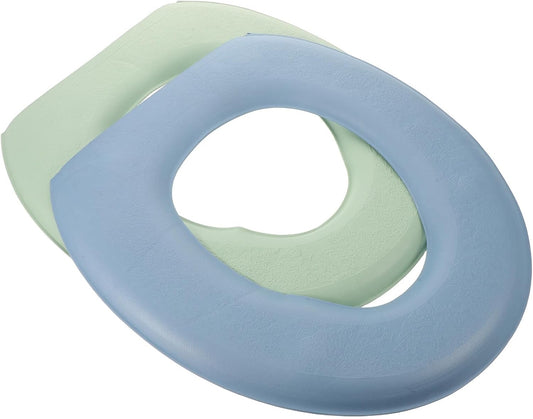 2pcs Eva Waterproof Thickened O-shape Toilet Seat Pad Cover