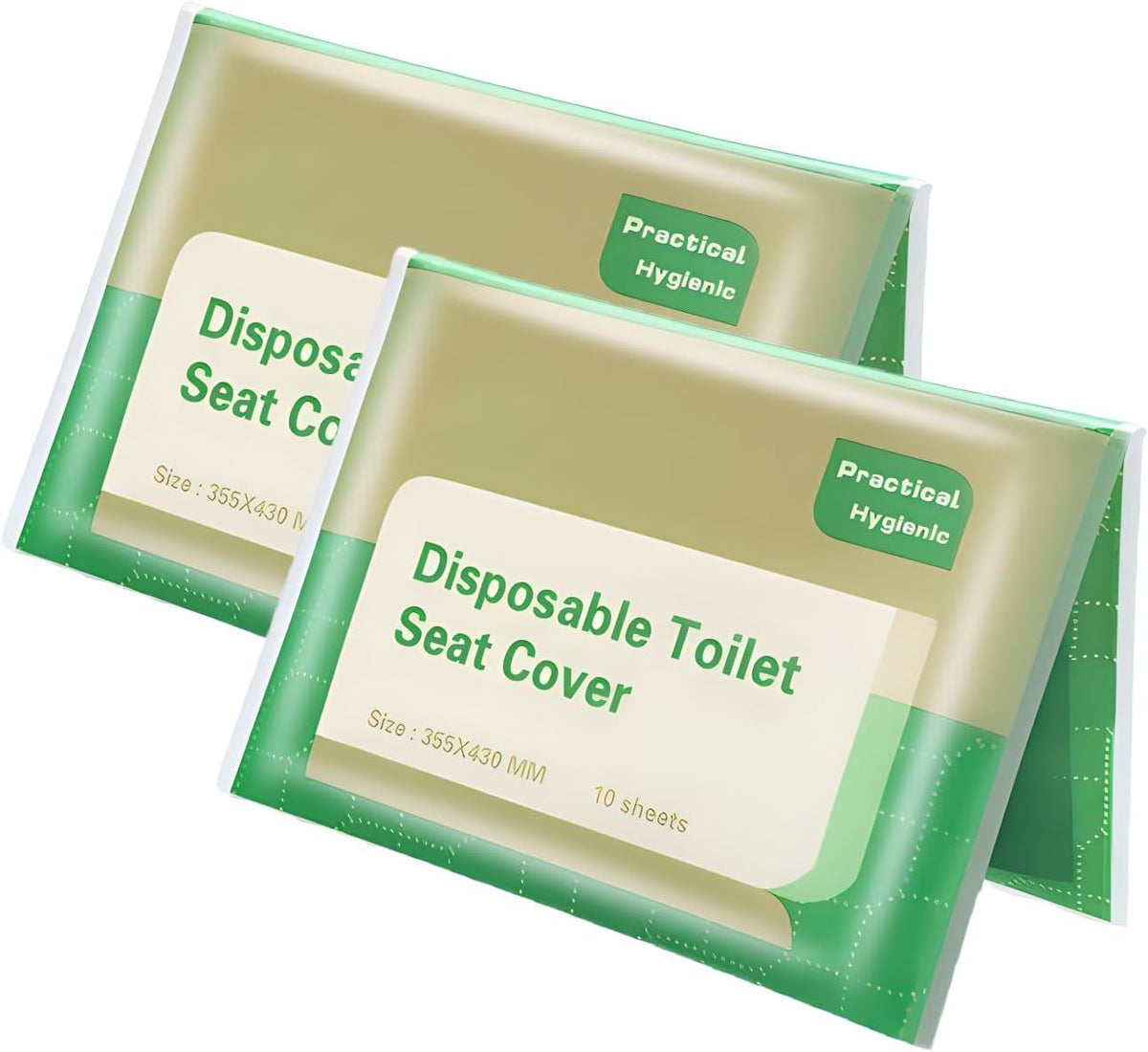Toilet Seat Covers, 20-Pack Disposable Flushable Travel Covers