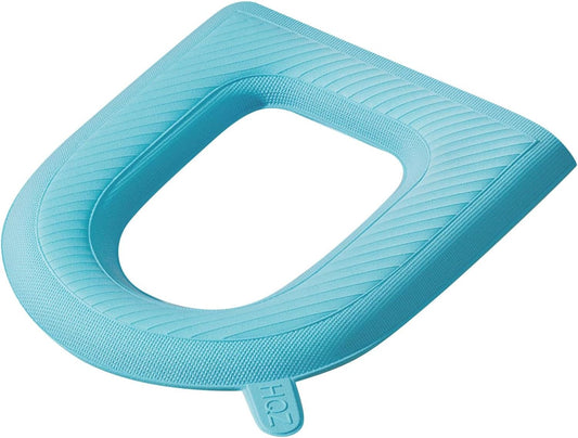 Water Proof Toilet Seat Cover Eva Foam Cushion Pad with Lifting Tab