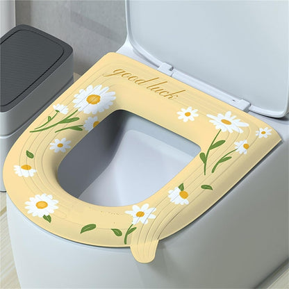 Waterproof toilet seat cushion All year round universal ring foam silicone pad Summer Toilet Seat Cover Pads