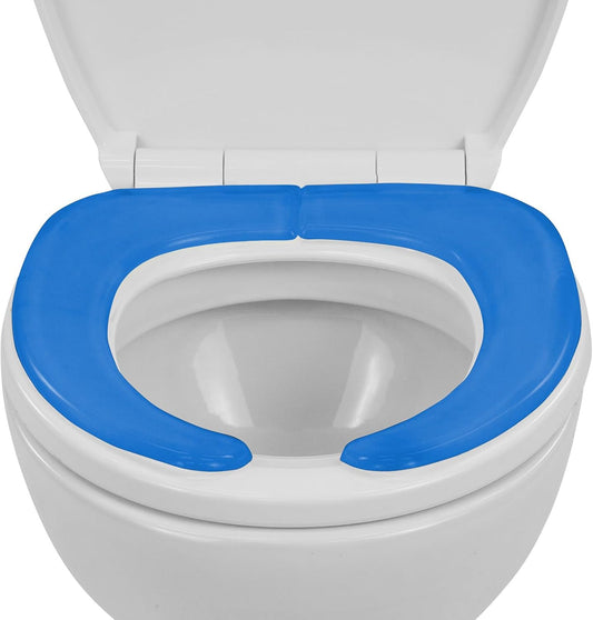 Vive Gel Toilet Seat Cushion Cover - Raised Padded Riser Cushion