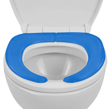 Vive Gel Toilet Seat Cushion Cover - Raised Padded Riser Cushion