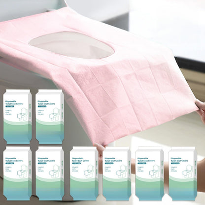 Rgqphantom 50 Pack Toilet Seat Covers Disposable, Portable Toilet Liners
