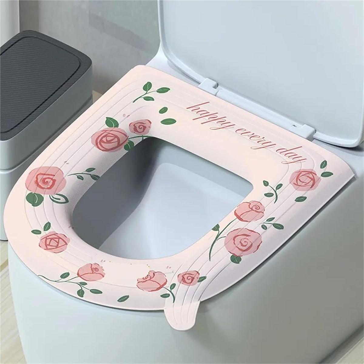 Waterproof toilet seat cushion All year round universal ring foam silicone pad Summer Toilet Seat Cover Pads