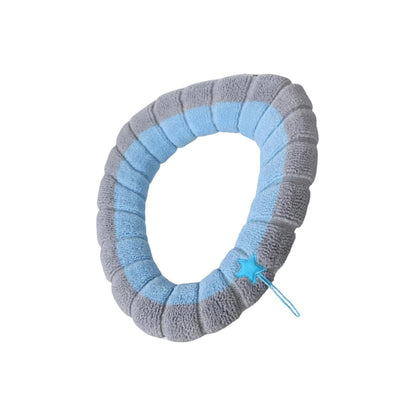 Warm Toilet Seat Cover - Washable Cloth, Soft Bathroom Comfort Cushion Pad