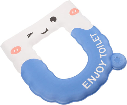 Toddmomy Eva Toilet Seat Pad Cushion Cover Washable Water Absorbent Mat for Bathroom Senior-Friendly Thicker Showerproof