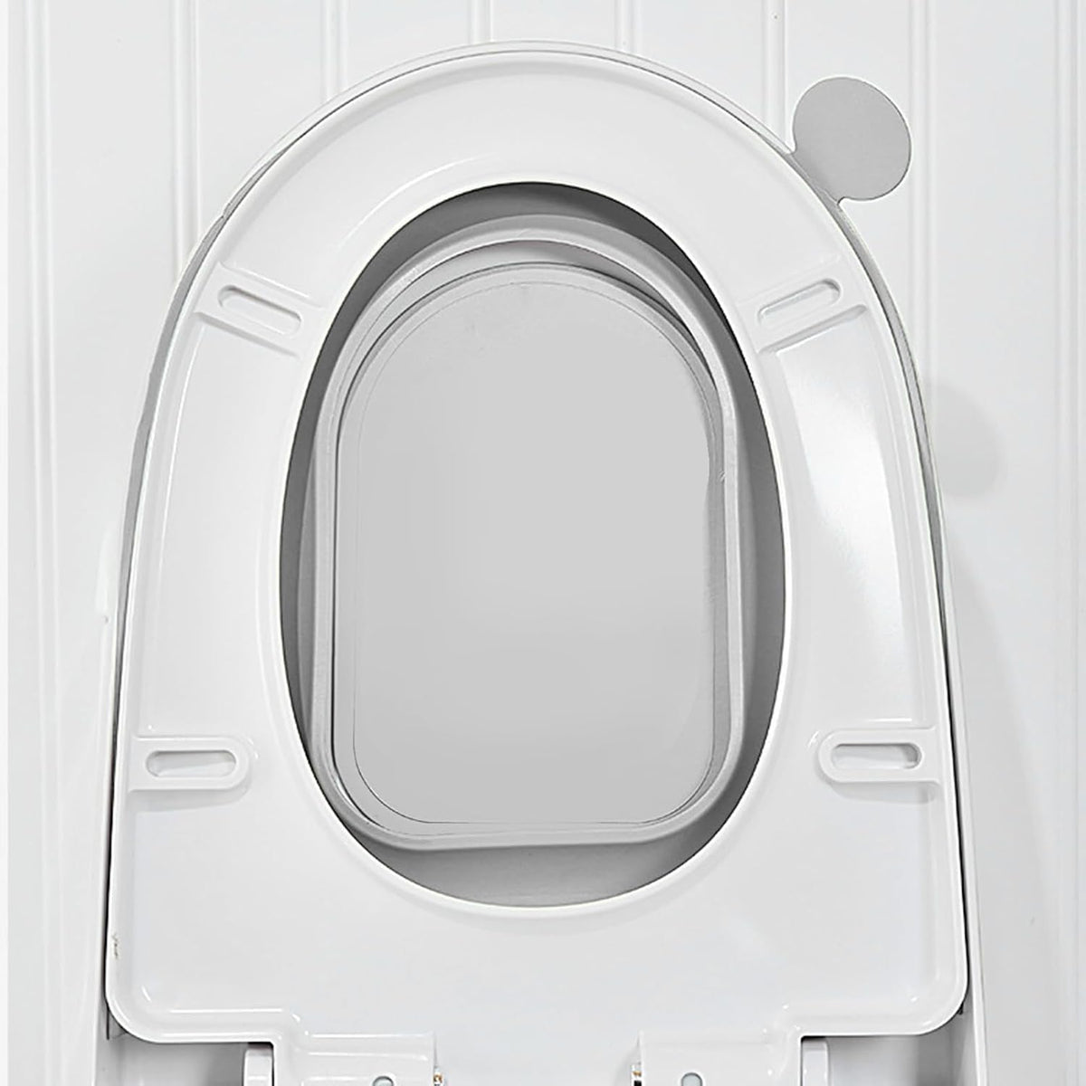 Quick Dry Toilet Seat Cushion EVA Material Thickened Padded Comfort for Elderly Adults Home Bathroom Travel Use Fast Drying Surface Reduces Dampness After Cleaning Easy Wipe Water