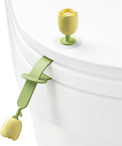 Silicone Toilet Lid Lifter, Hands-Free Hygienic Toilet Seat Handle, No-Touch Toilet Cover Lifter for Bathroom, Home, Hotel, Office, Travel Easy to Use.
