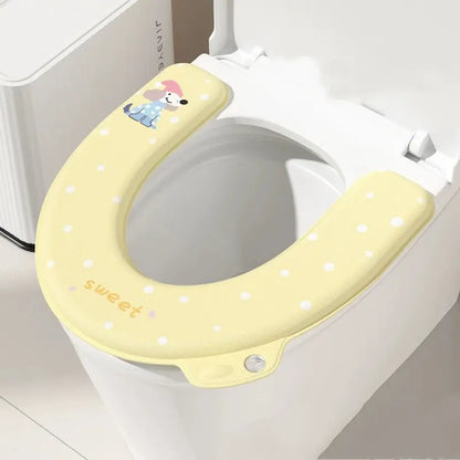 EVA Toilet Mat Latest Design Waterproof Thickened For All Seasons Washable With Fragrance