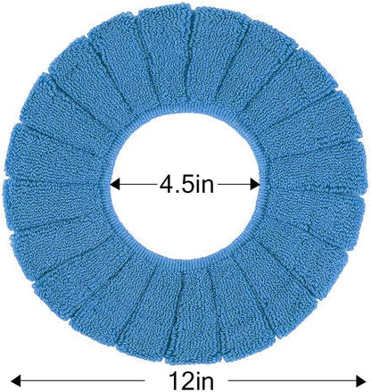 Thicken Toilet seat Cover Cushion Pads Luxury Toilets Warm Toilet seat Covers Warm Toilet Seat Mat Super Warm Universal (5-Pack,Random Color)
