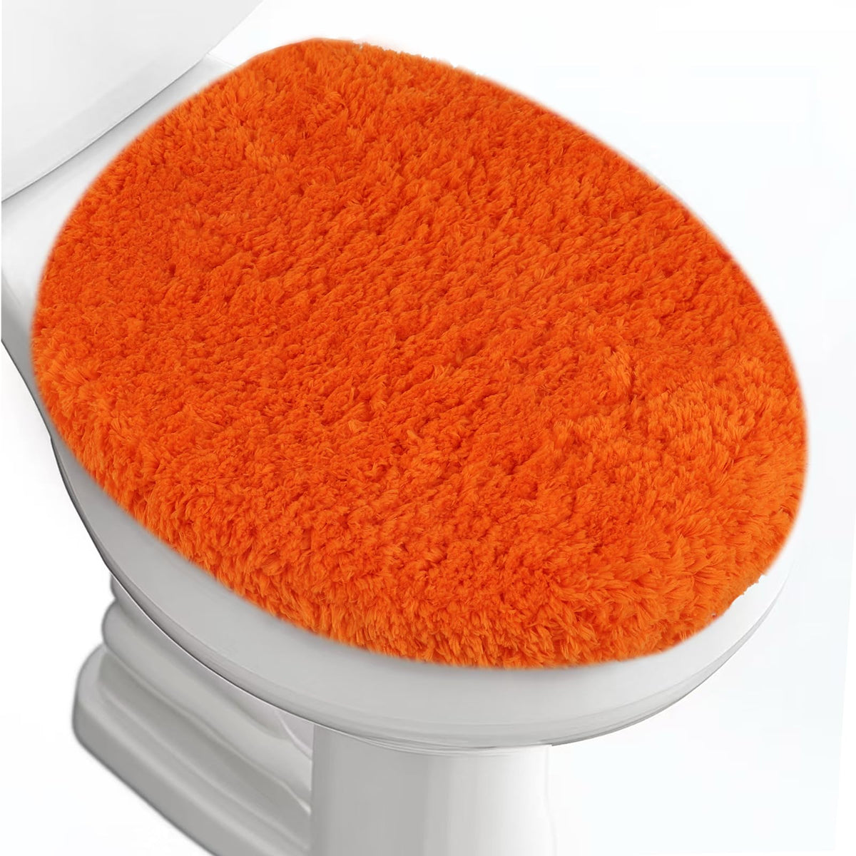 Soft Microfiber Toilet Seat Cover 17.5" x 15" Machine Washable